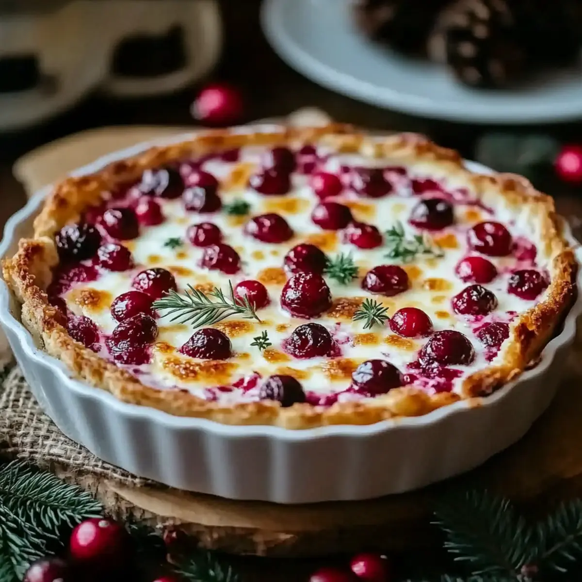 Baked Cranberry Cream Cheese Dip