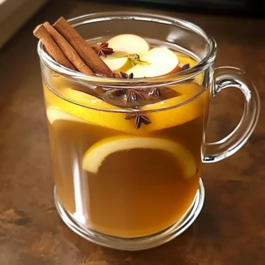 Hot apple cider