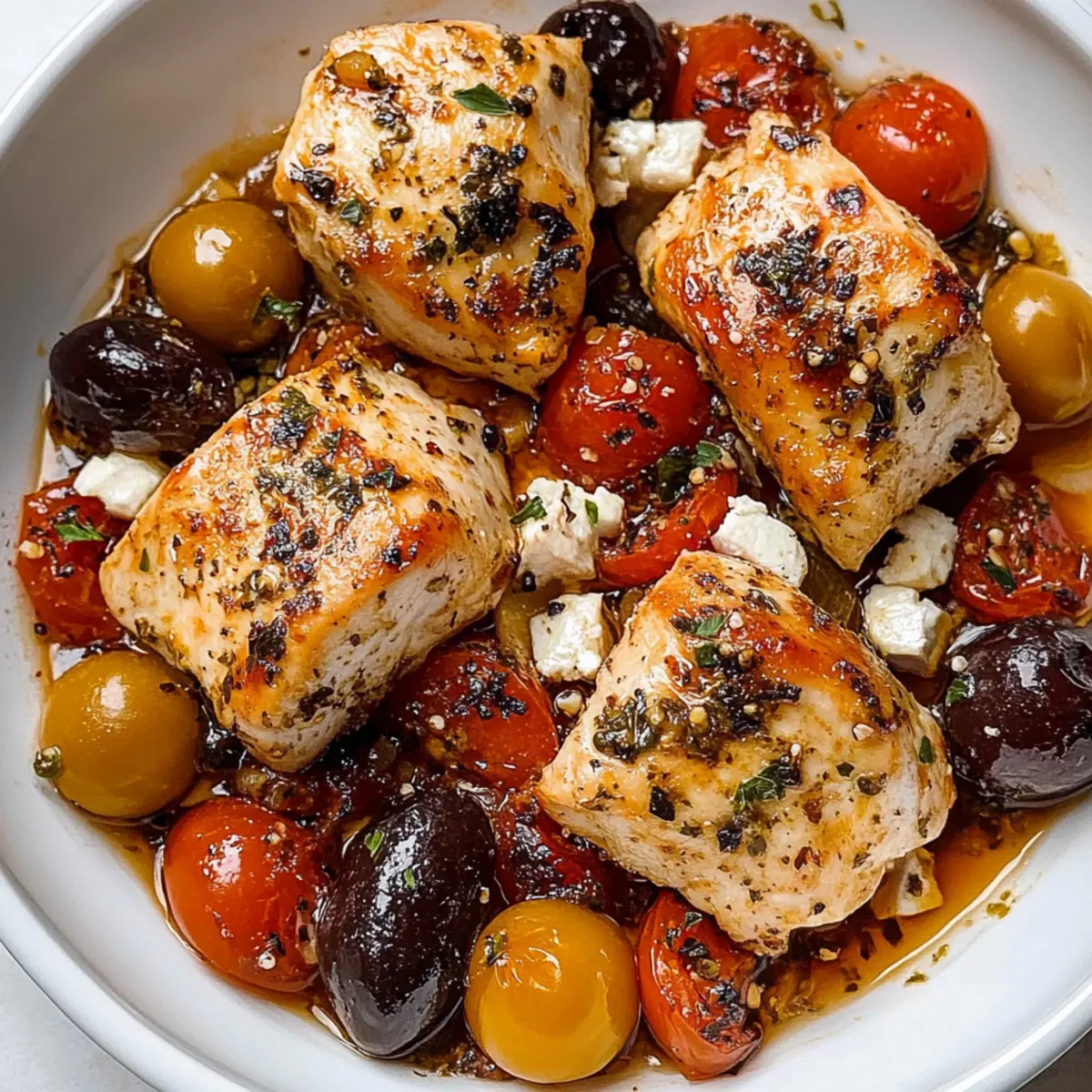 One-Pan Mediterranean Chicken