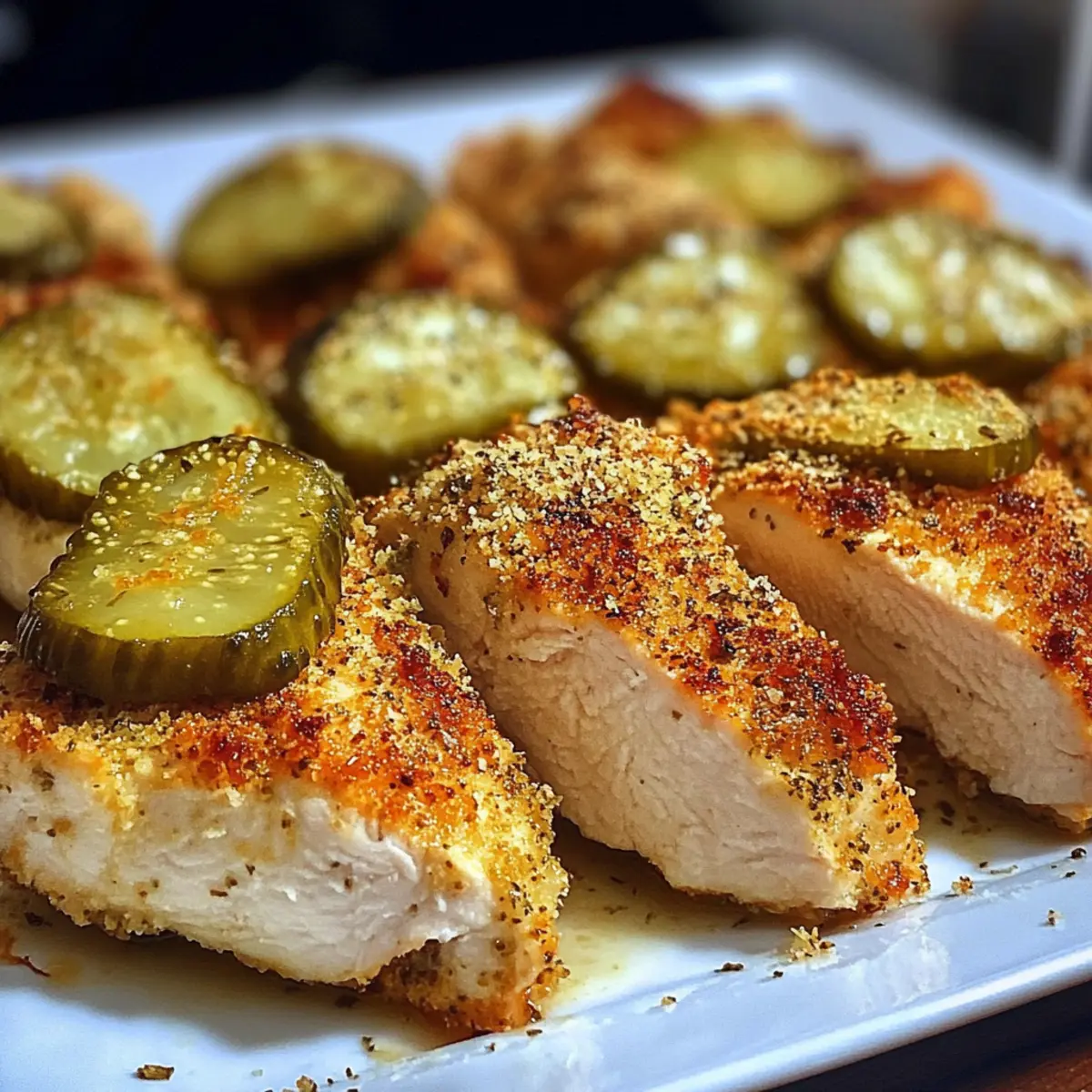 Dill Pickle Parmesan Chicken