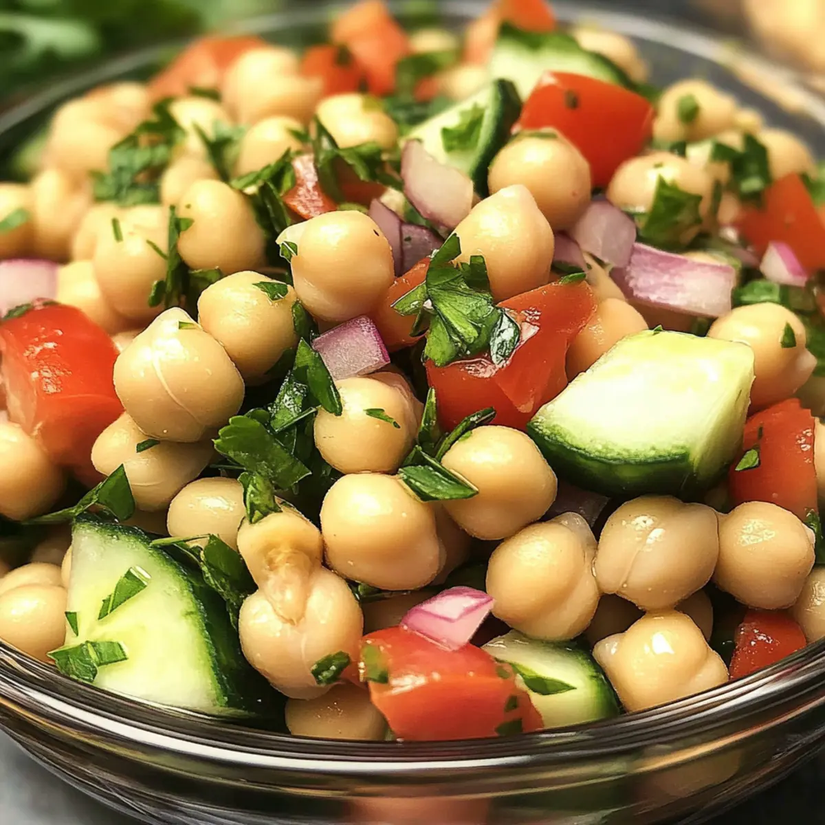 Chickpea Bean Salad