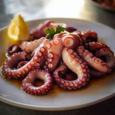 Boiled Octopus