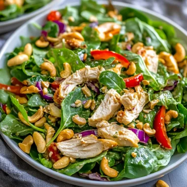 Chicken Cashew Crunch Salad