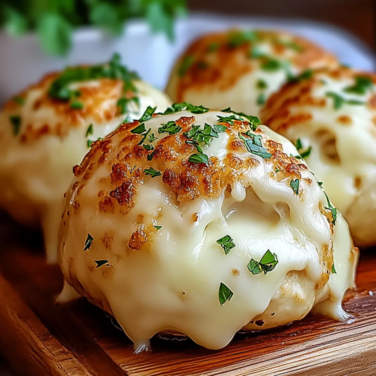 Mozzarella & Ranch Chicken Bombs