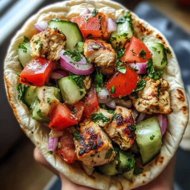 Sheet Pan Chicken Pitas