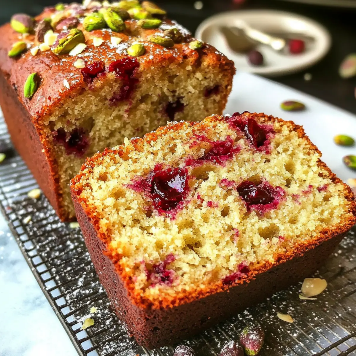 Cranberry Pistachio Bread