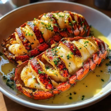 Butter Poached Lobster Tails