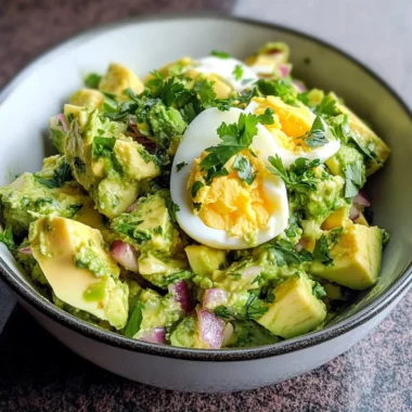 Egg Avocado Salad