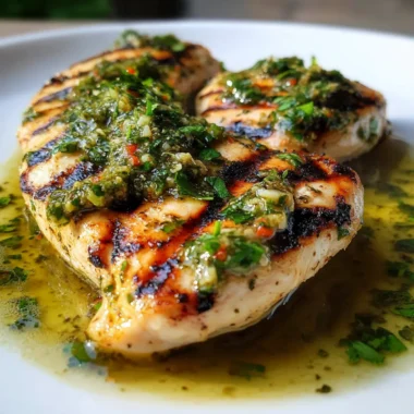 Grilled Salsa Verde Chicken
