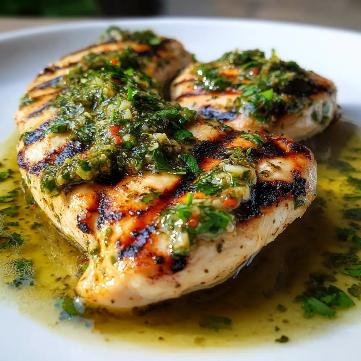 Grilled Salsa Verde Chicken