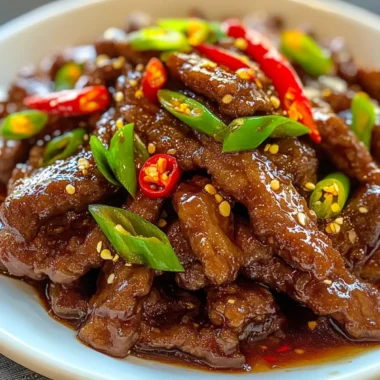 Crispy Chilli Beef