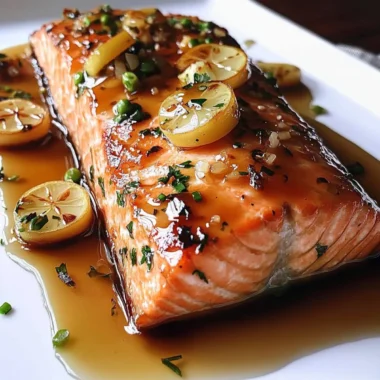 Honey Garlic Salmon