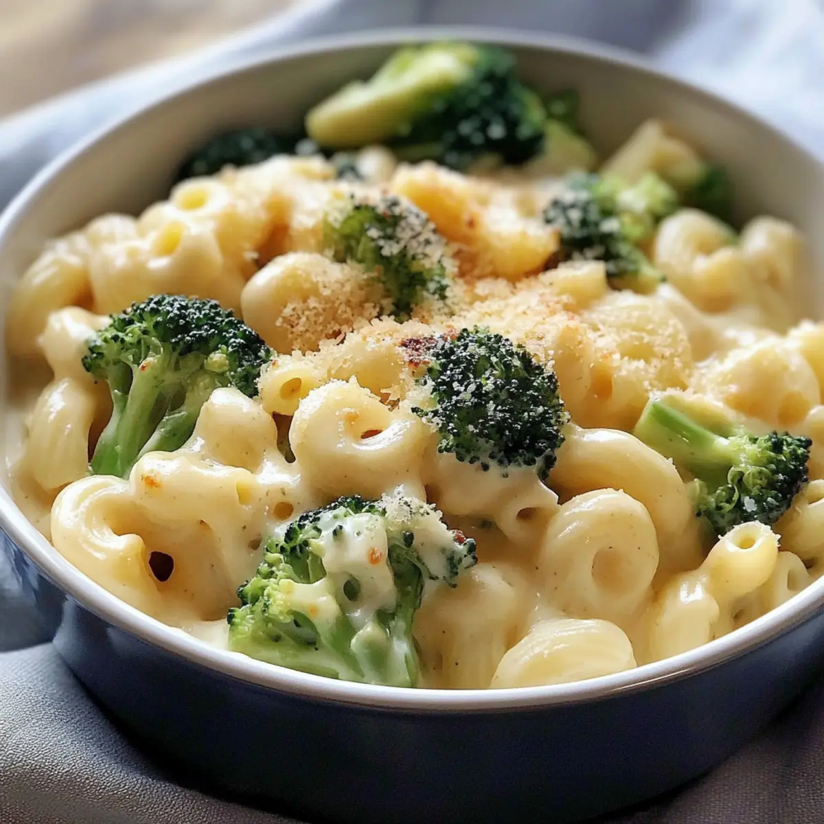 Broccoli Cauliflower Mac and Cheese