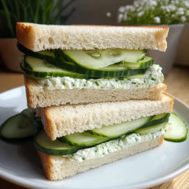 Cucumber Sandwiches