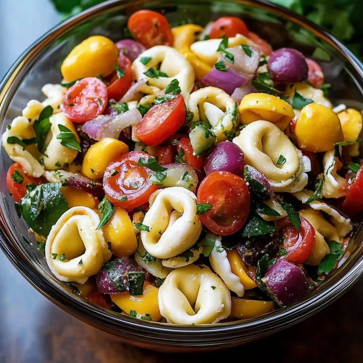 Italian Grinder Tortellini Salad