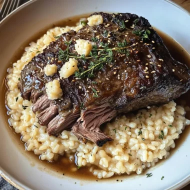Italian Pot Roast with Risotto