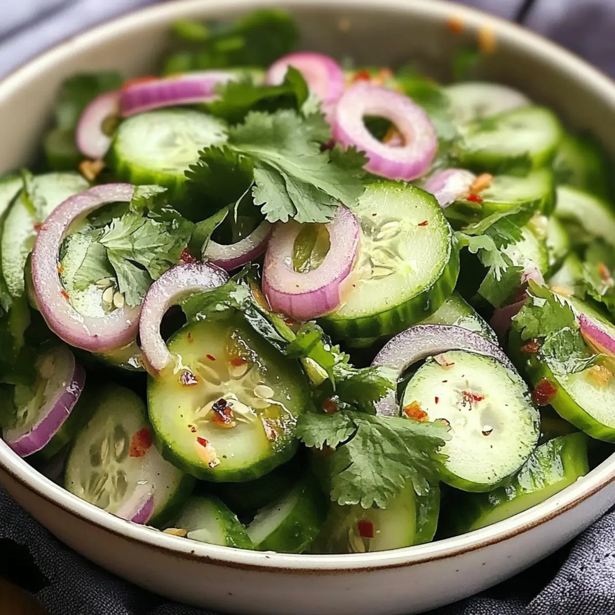 Mexican Cucumber Salad
