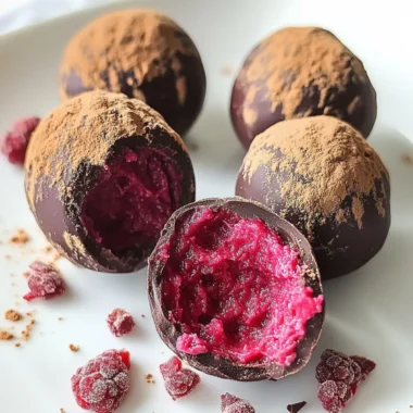 Raspberry Truffles
