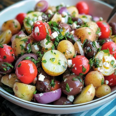 Mediterranean Potato Salad