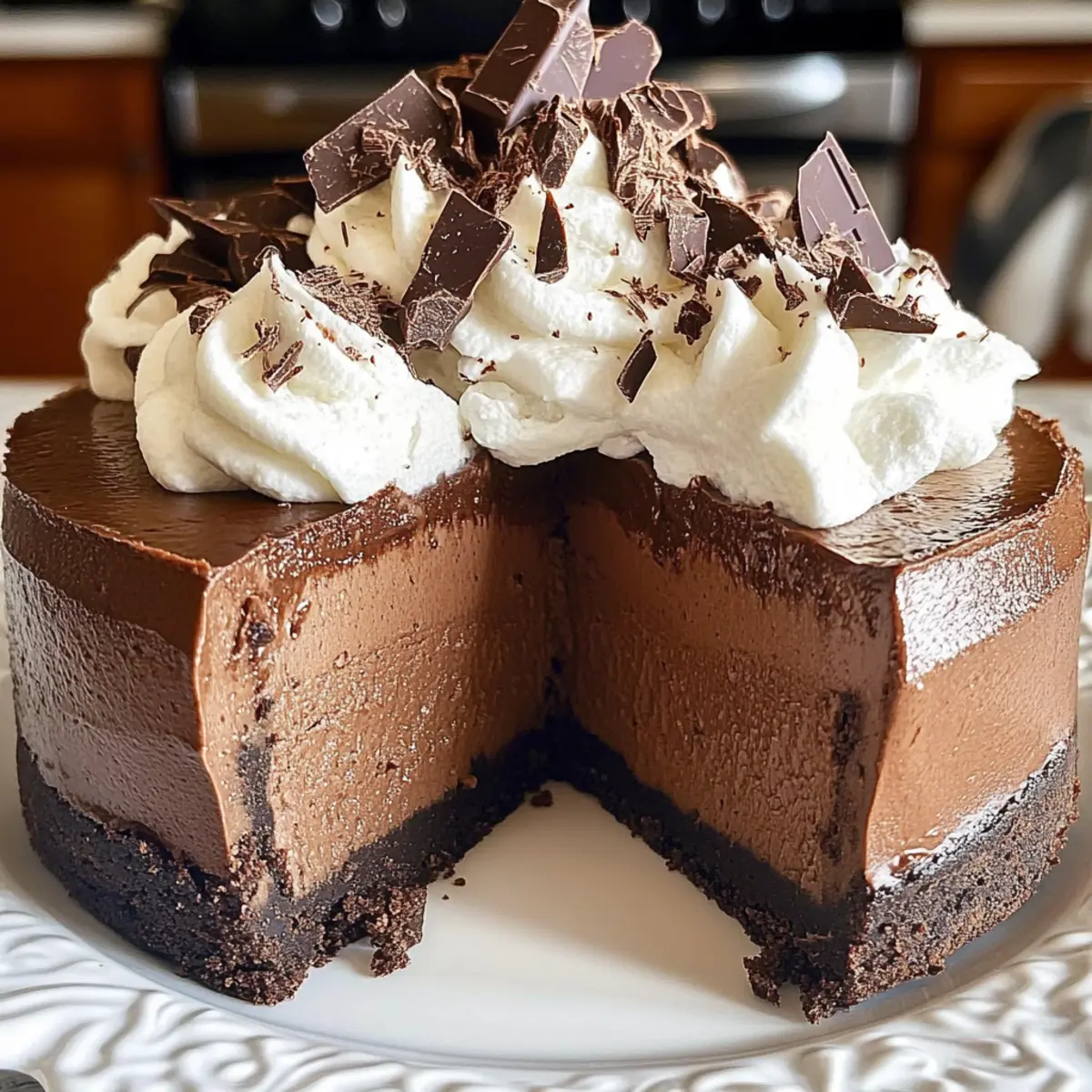 Hot Chocolate Cheesecake