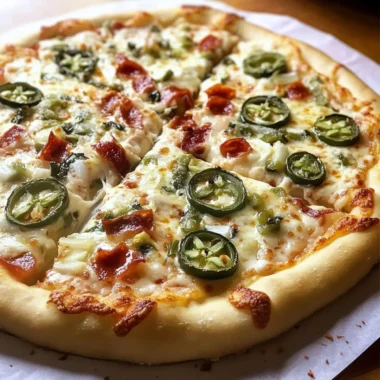 Jalapeño Popper Pizza