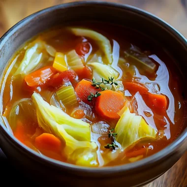 Cabbage Fat-Burning Soup Recipe