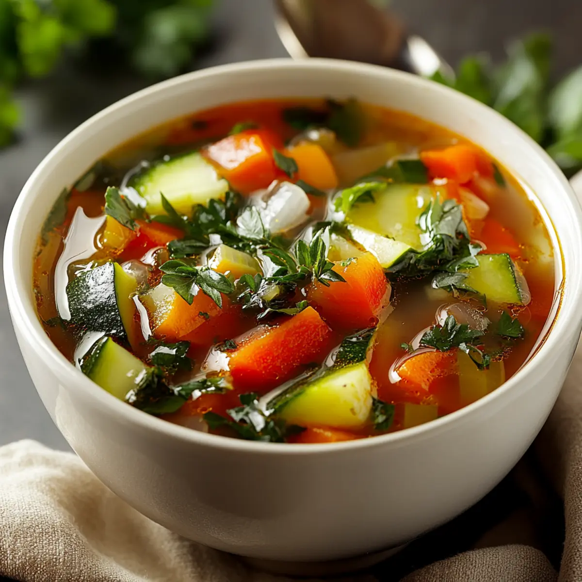 Vegetable Detox Soup Recipe