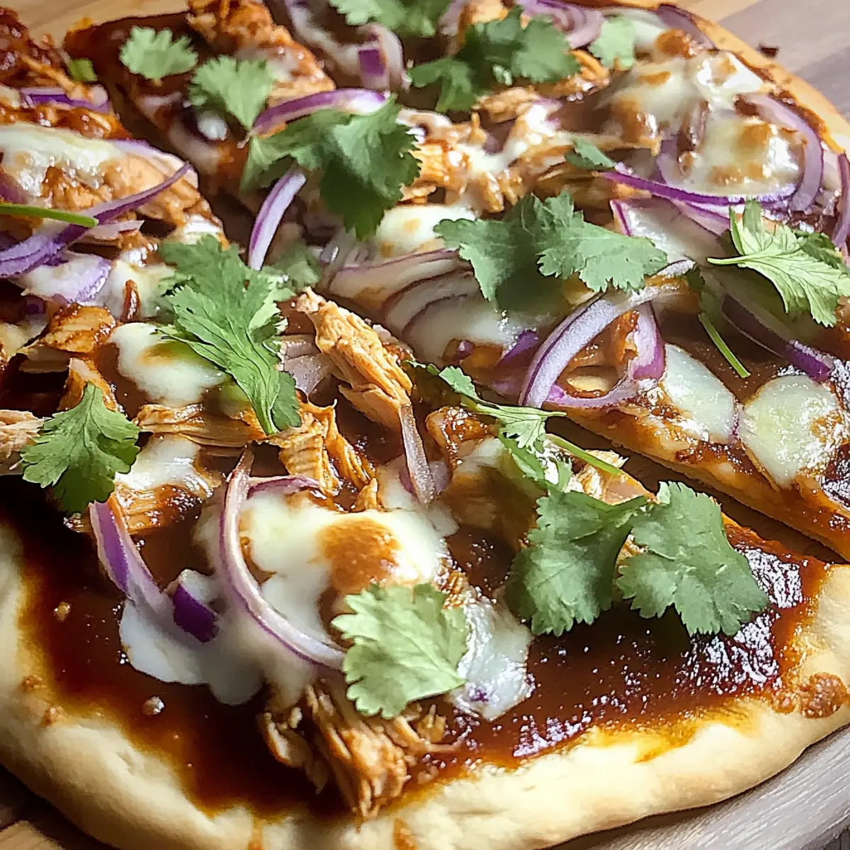 BBQ Chicken Flatbread Pizza
