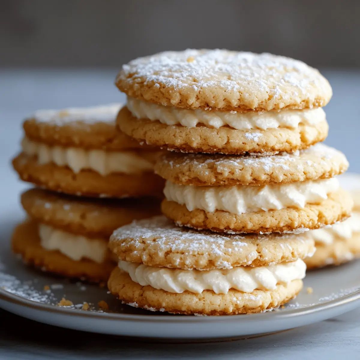 Ricotta Cream Sandwich Cookies