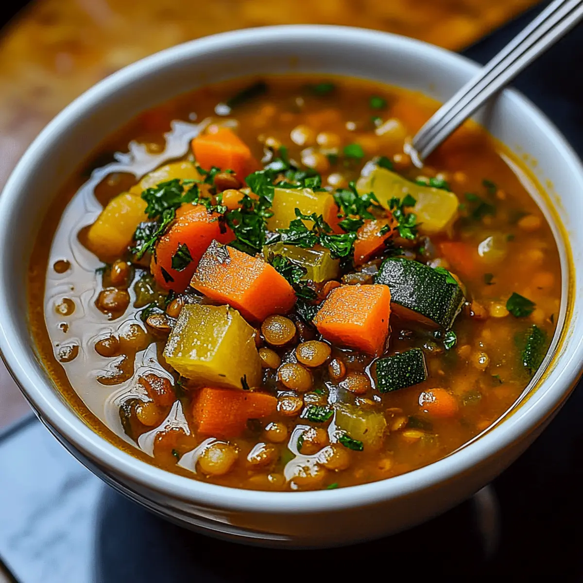 Hearty Vegetable Lentil Soup