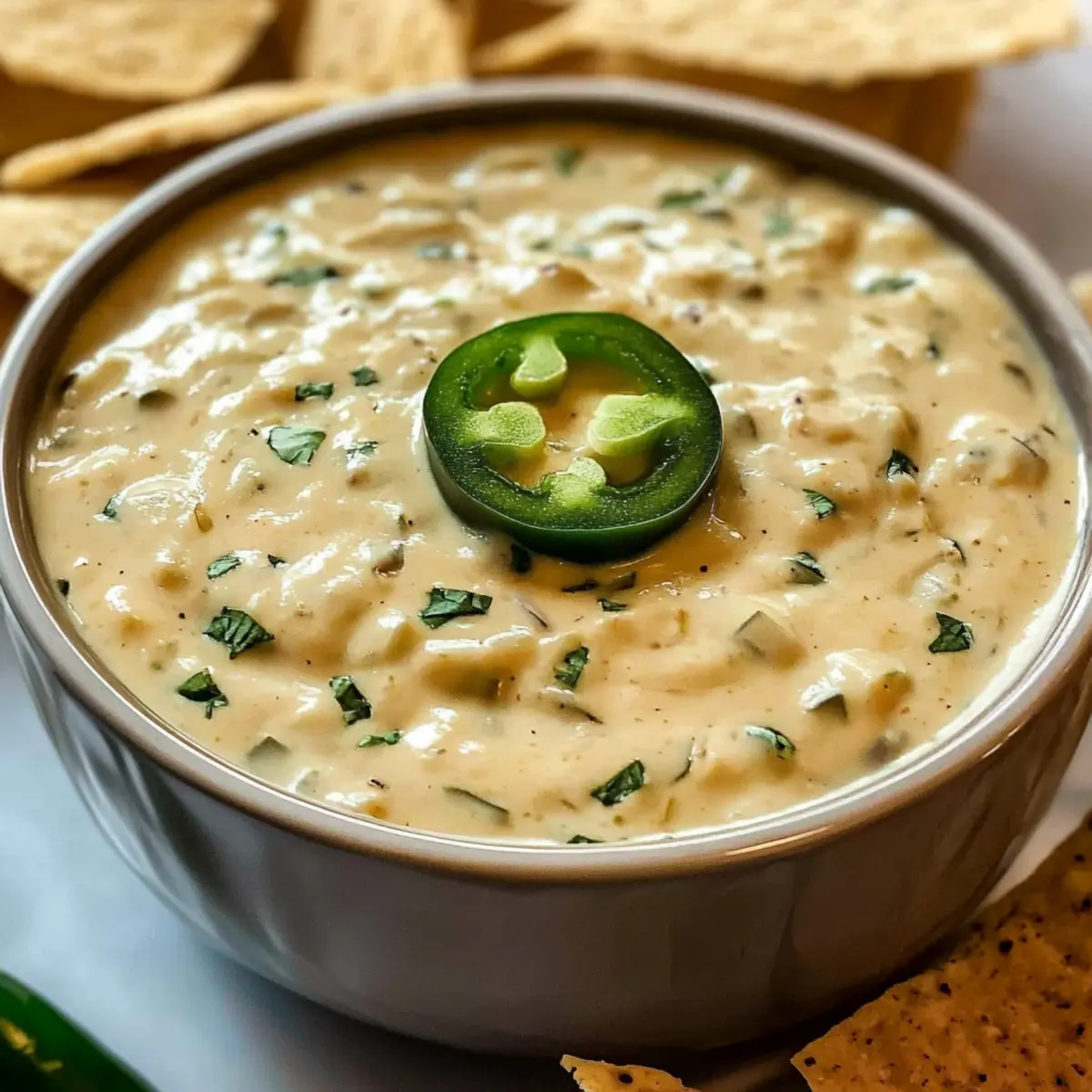 Creamy Jalapeño Dip