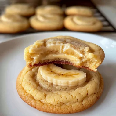 Southern Banana Pudding Cookies