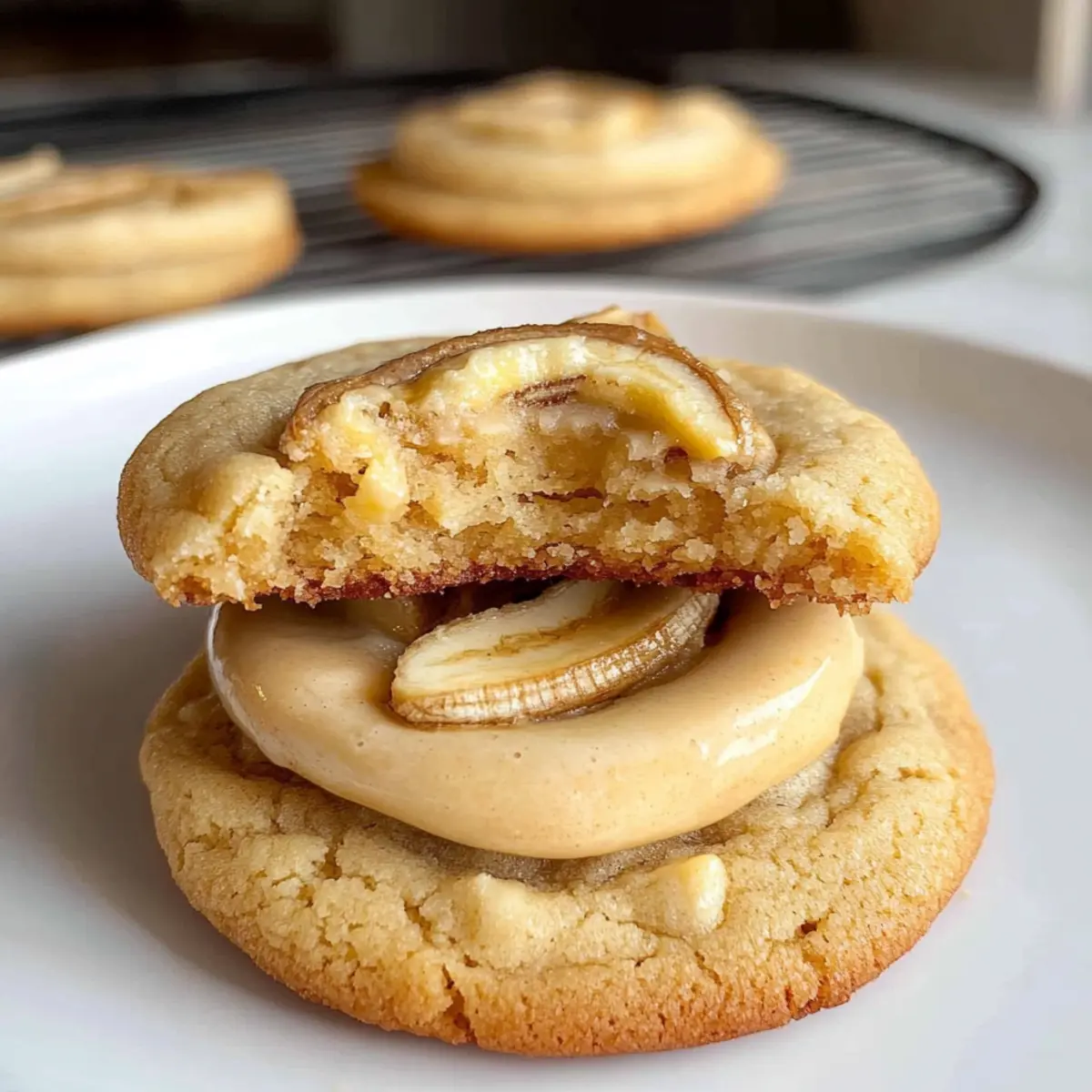 Southern Banana Pudding Cookies