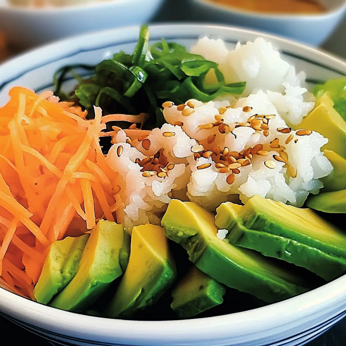 California Roll Sushi Bowls