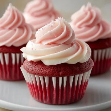 Pink Velvet Cupcakes