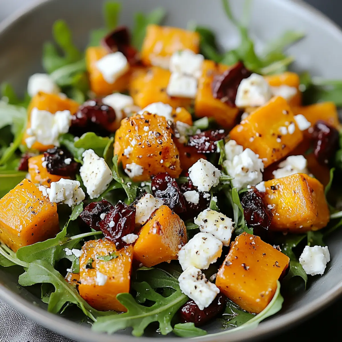 Roasted Pumpkin & Feta Salad