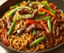 Sticky Beef Noodle Stir-Fry
