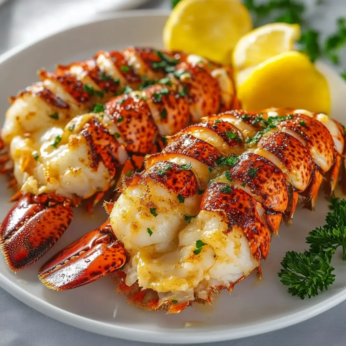Garlic Butter Lobster Tail Recipe