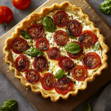 Ricotta & Roasted Tomato Tart