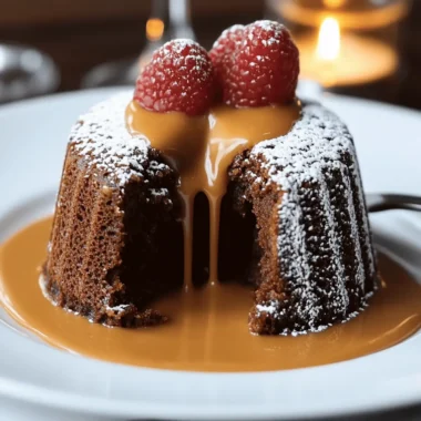 Dulce de Leche Lava Cake