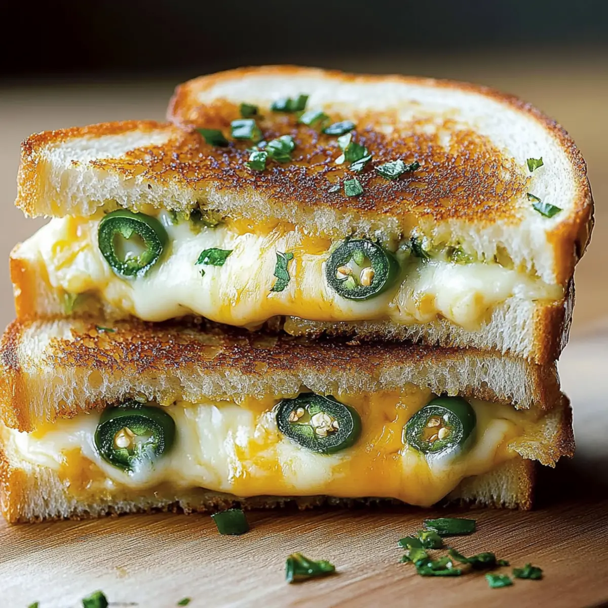 Jalapeño Popper Grilled Cheese