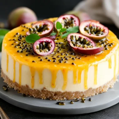 Passionfruit Cheesecake