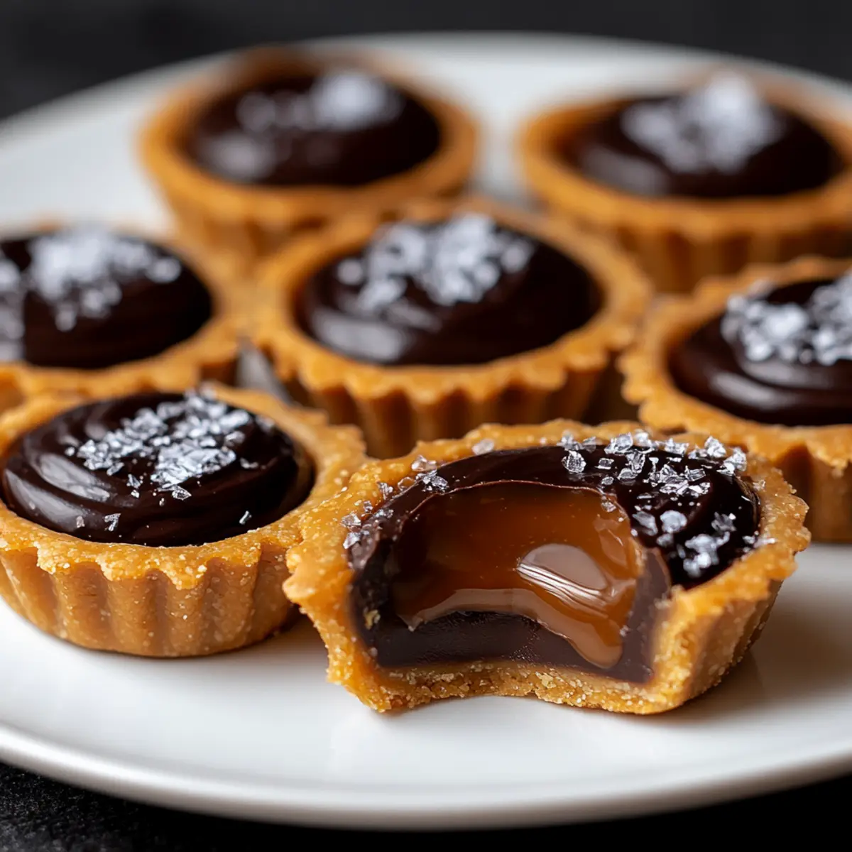 Chocolate Caramel Tartlets