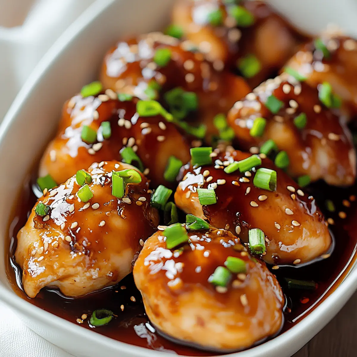 Sticky Apricot Glazed Chicken