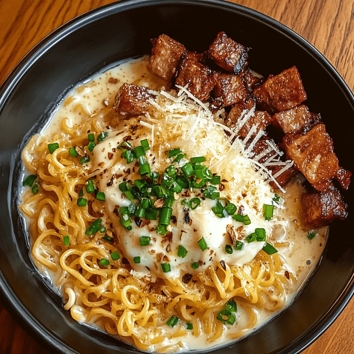 Ramen Carbonara