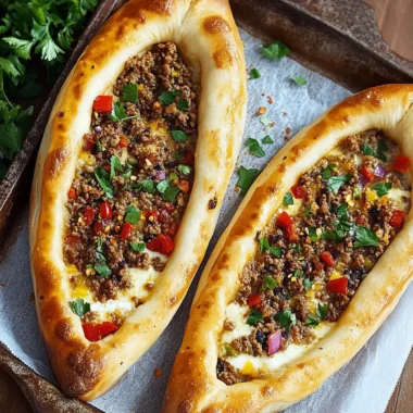 Turkish Pide Boats Recipe
