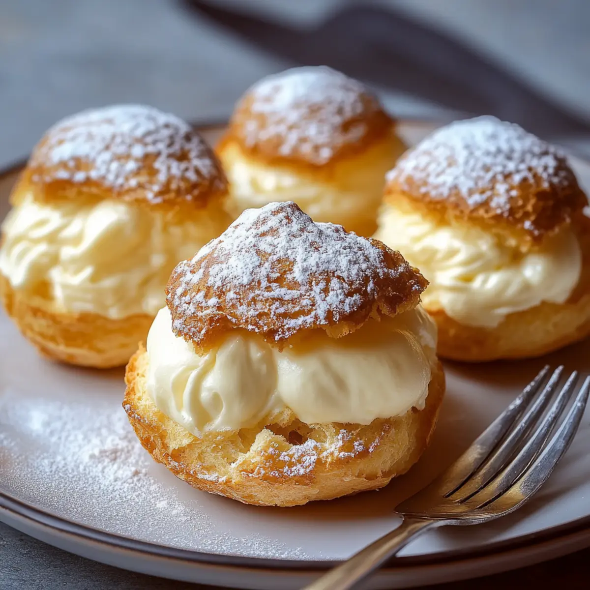 Choux au Craquelin
