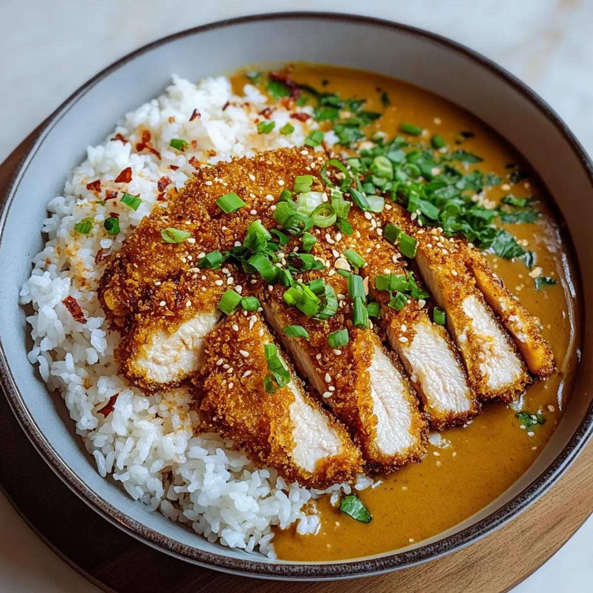 Crispy Chicken Katsu Curry
