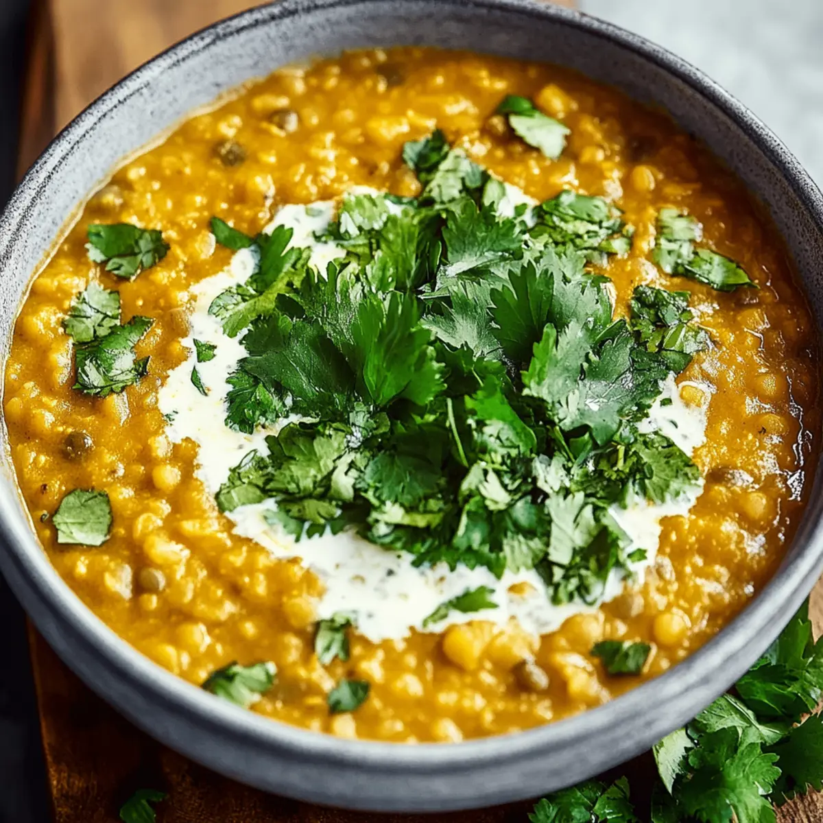Creamy Coconut Lentil Dal