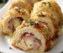 Baked Chicken Cordon Bleu Rolls